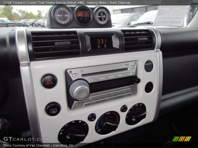 Iceberg White / Dark Charcoal 2008 Toyota FJ Cruiser Trail Teams Special Edition 4WD