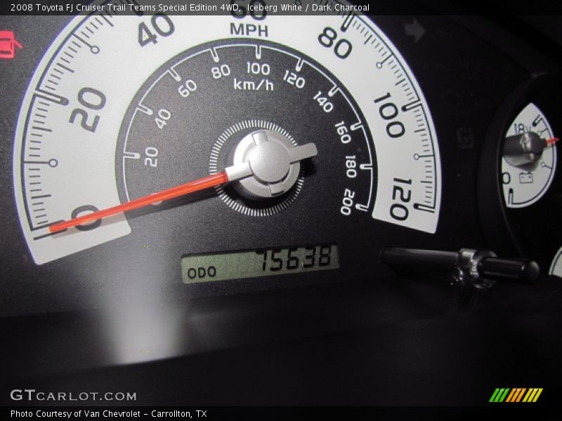 Iceberg White / Dark Charcoal 2008 Toyota FJ Cruiser Trail Teams Special Edition 4WD