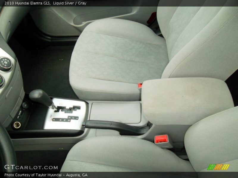 Liquid Silver / Gray 2010 Hyundai Elantra GLS