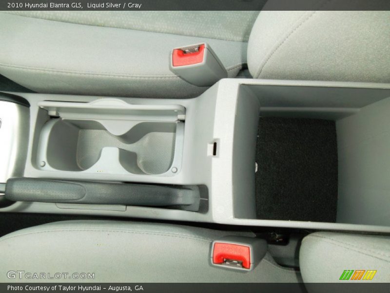 Liquid Silver / Gray 2010 Hyundai Elantra GLS