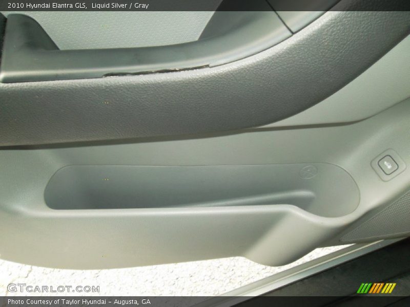 Liquid Silver / Gray 2010 Hyundai Elantra GLS