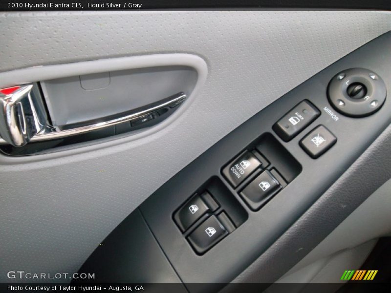 Liquid Silver / Gray 2010 Hyundai Elantra GLS