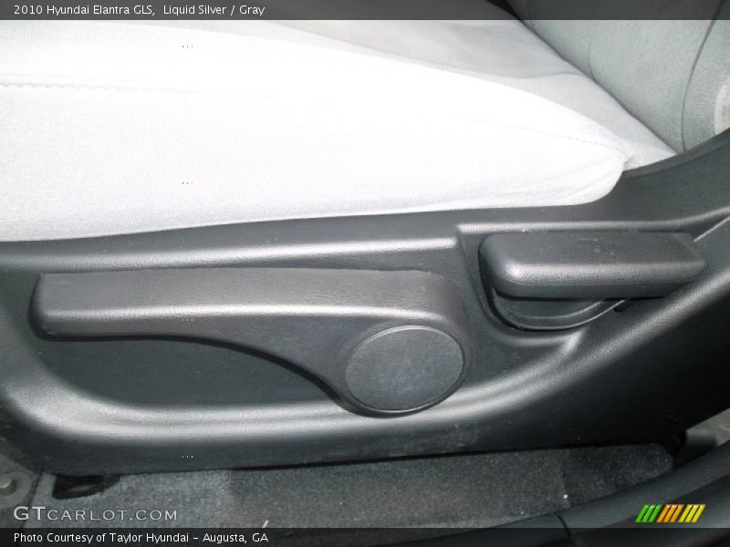 Liquid Silver / Gray 2010 Hyundai Elantra GLS