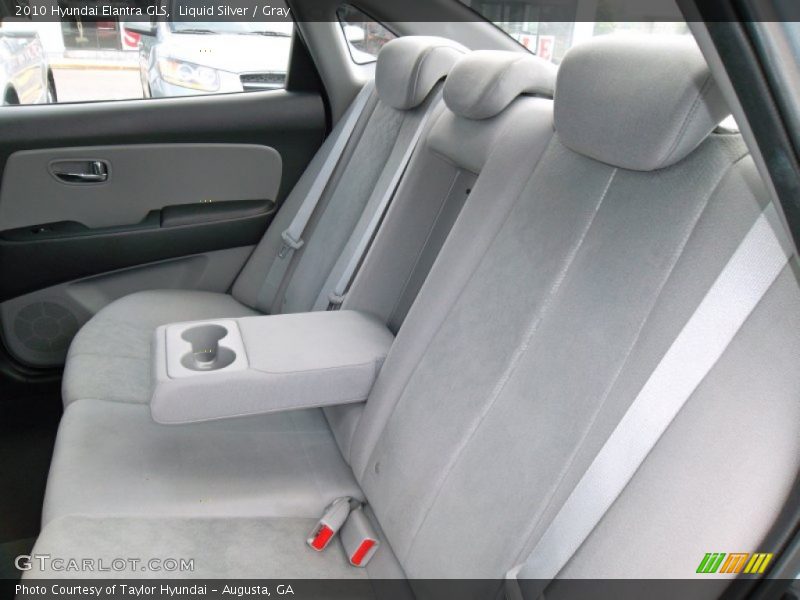 Liquid Silver / Gray 2010 Hyundai Elantra GLS