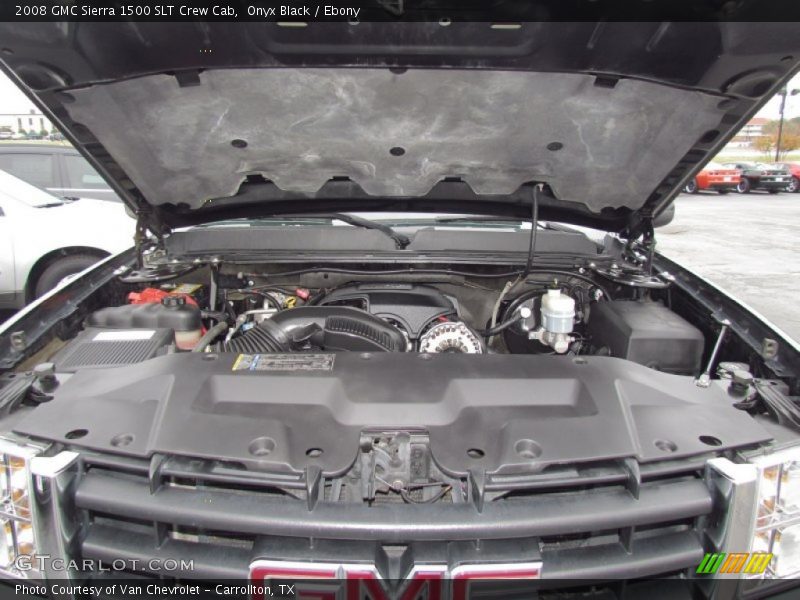Onyx Black / Ebony 2008 GMC Sierra 1500 SLT Crew Cab