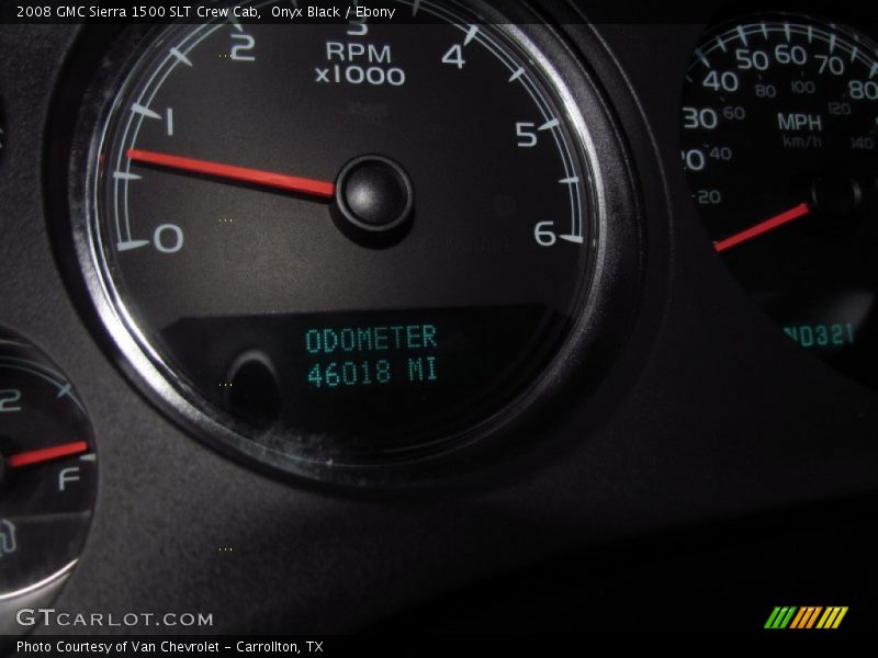 Onyx Black / Ebony 2008 GMC Sierra 1500 SLT Crew Cab