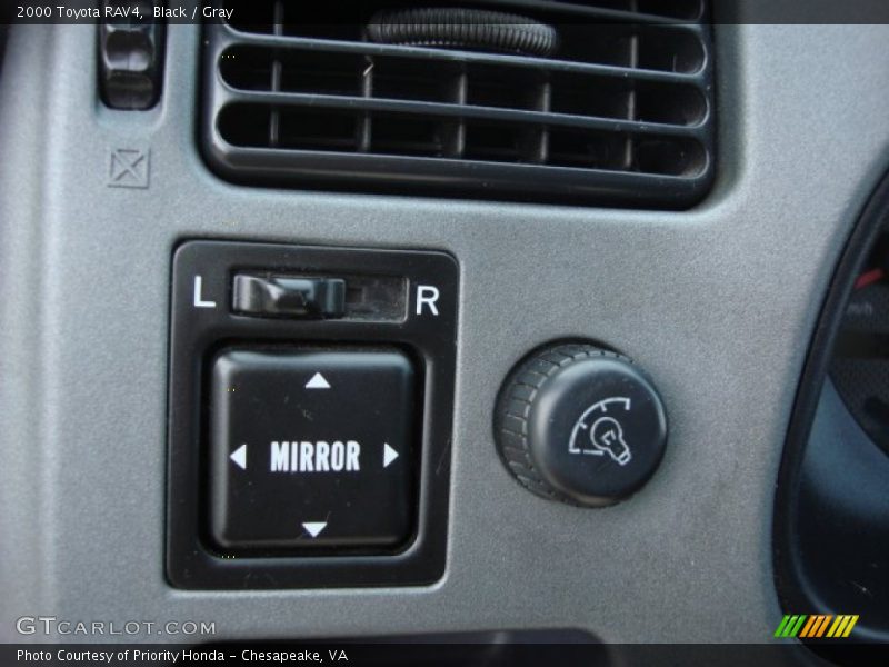 Black / Gray 2000 Toyota RAV4