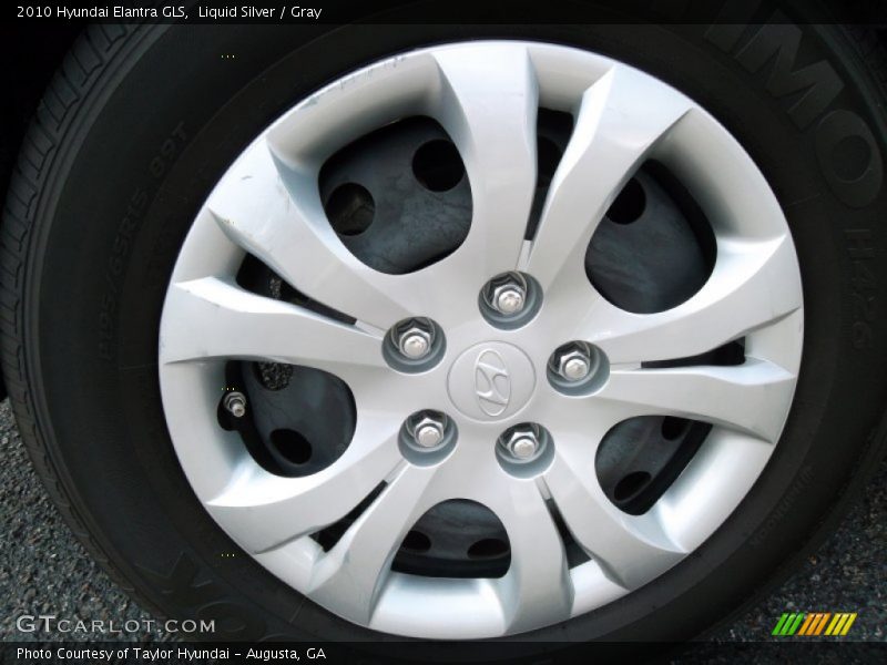 Liquid Silver / Gray 2010 Hyundai Elantra GLS
