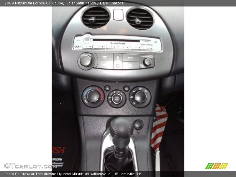 Solar Satin Yellow / Dark Charcoal 2009 Mitsubishi Eclipse GT Coupe