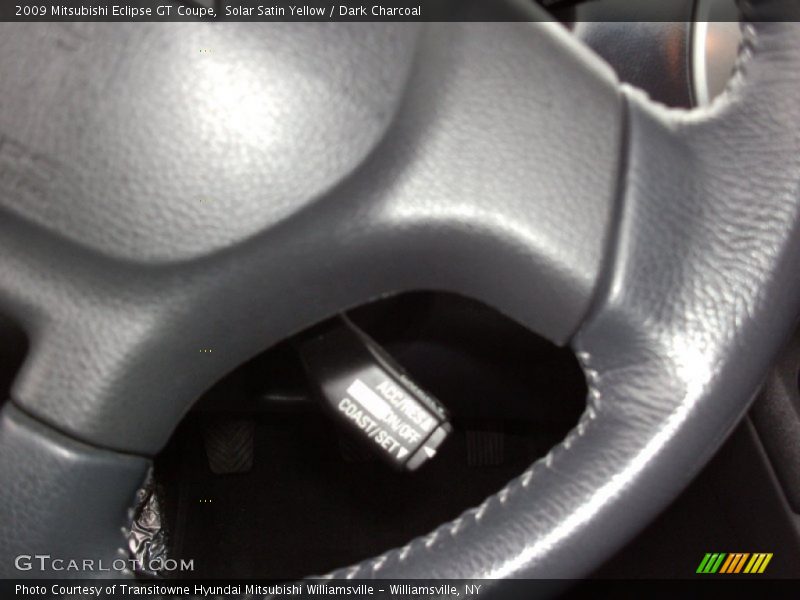 Solar Satin Yellow / Dark Charcoal 2009 Mitsubishi Eclipse GT Coupe