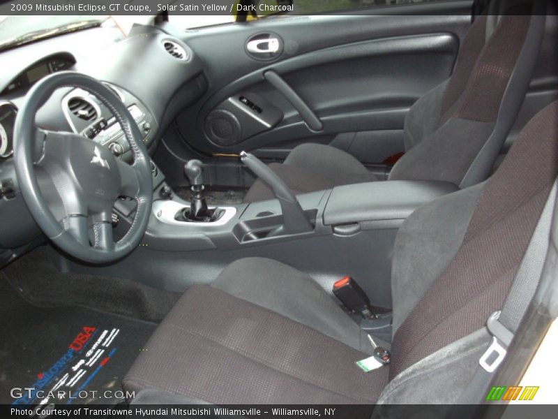 Solar Satin Yellow / Dark Charcoal 2009 Mitsubishi Eclipse GT Coupe