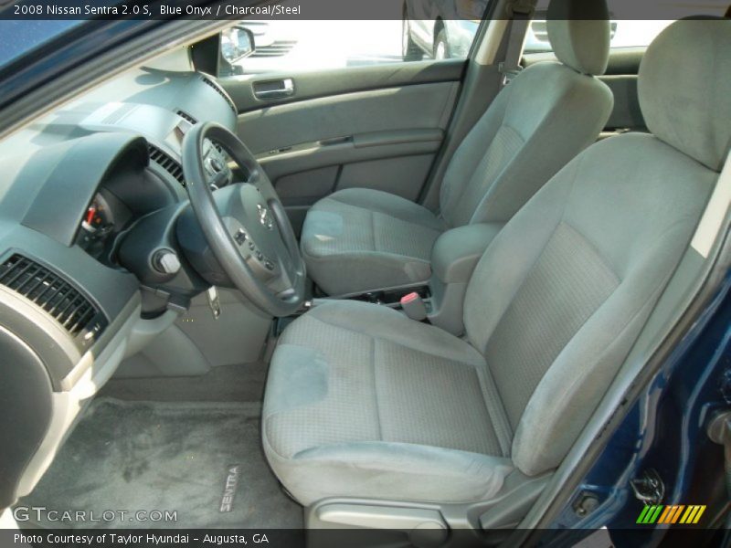 Blue Onyx / Charcoal/Steel 2008 Nissan Sentra 2.0 S