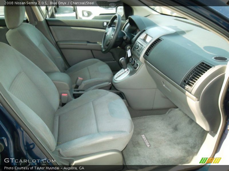 Blue Onyx / Charcoal/Steel 2008 Nissan Sentra 2.0 S
