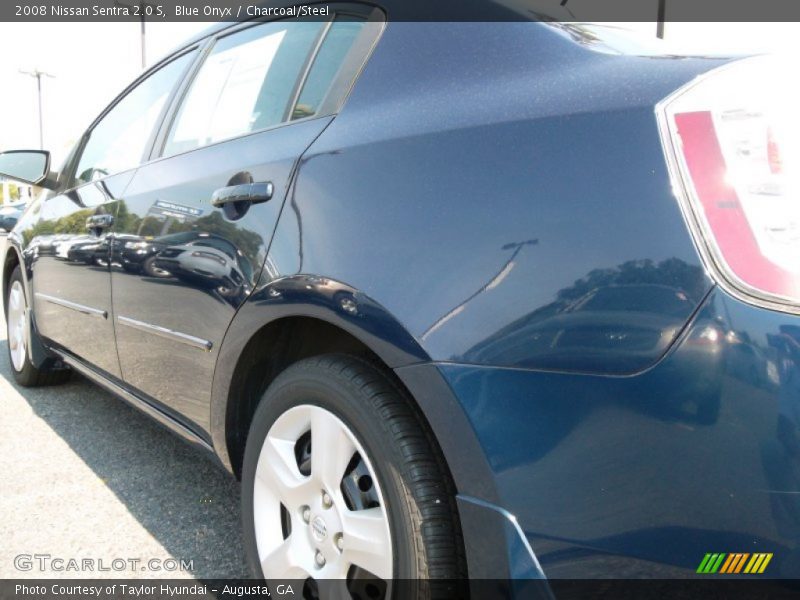 Blue Onyx / Charcoal/Steel 2008 Nissan Sentra 2.0 S