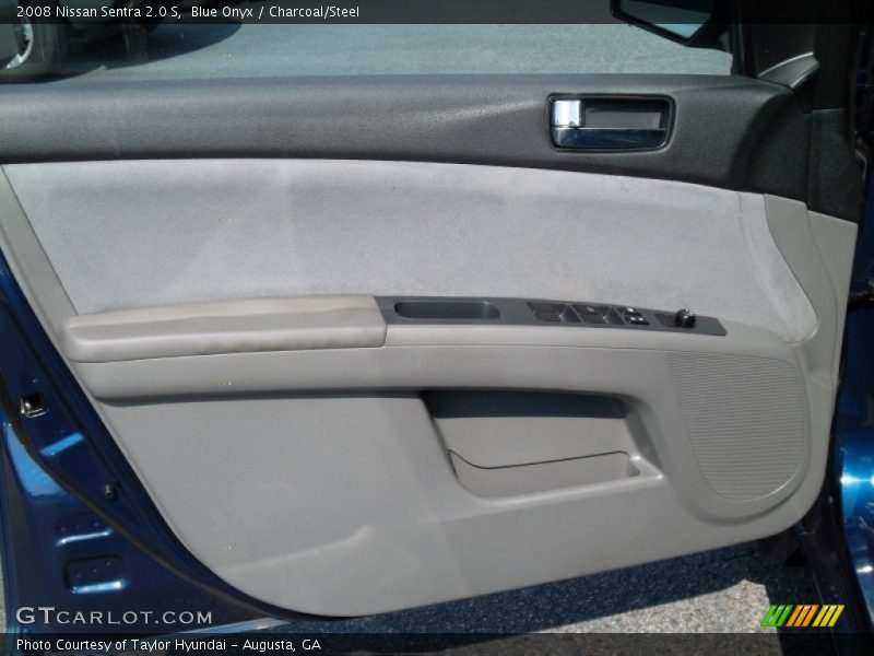 Blue Onyx / Charcoal/Steel 2008 Nissan Sentra 2.0 S