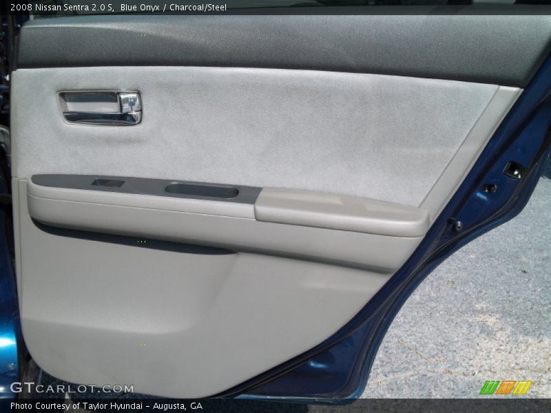 Blue Onyx / Charcoal/Steel 2008 Nissan Sentra 2.0 S