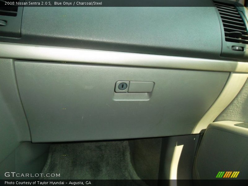 Blue Onyx / Charcoal/Steel 2008 Nissan Sentra 2.0 S