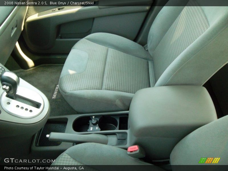 Blue Onyx / Charcoal/Steel 2008 Nissan Sentra 2.0 S