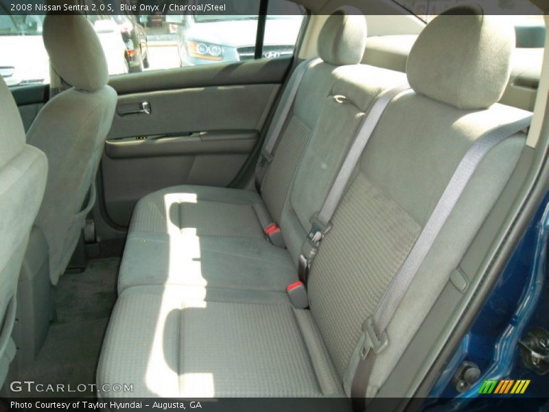 Blue Onyx / Charcoal/Steel 2008 Nissan Sentra 2.0 S