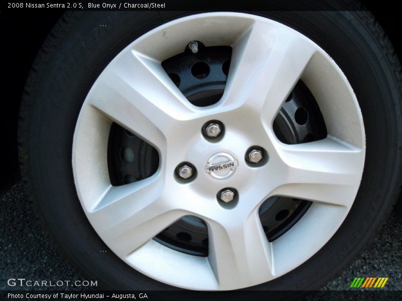 Blue Onyx / Charcoal/Steel 2008 Nissan Sentra 2.0 S