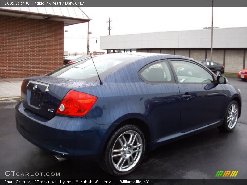 Indigo Ink Pearl / Dark Gray 2005 Scion tC
