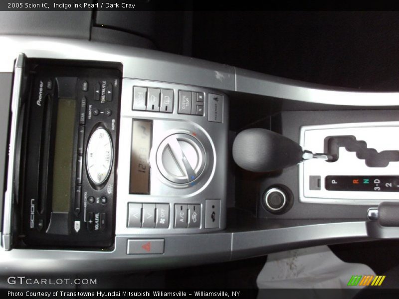 Indigo Ink Pearl / Dark Gray 2005 Scion tC