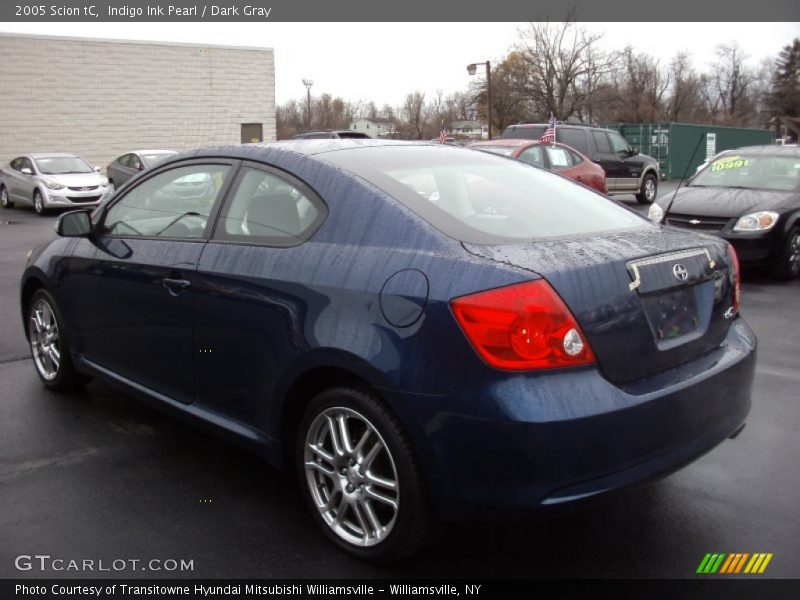 Indigo Ink Pearl / Dark Gray 2005 Scion tC