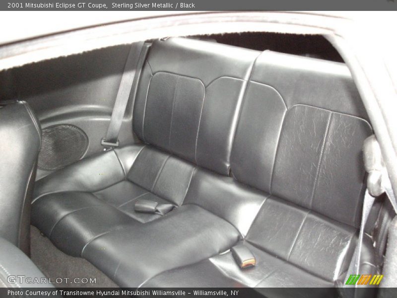 Sterling Silver Metallic / Black 2001 Mitsubishi Eclipse GT Coupe