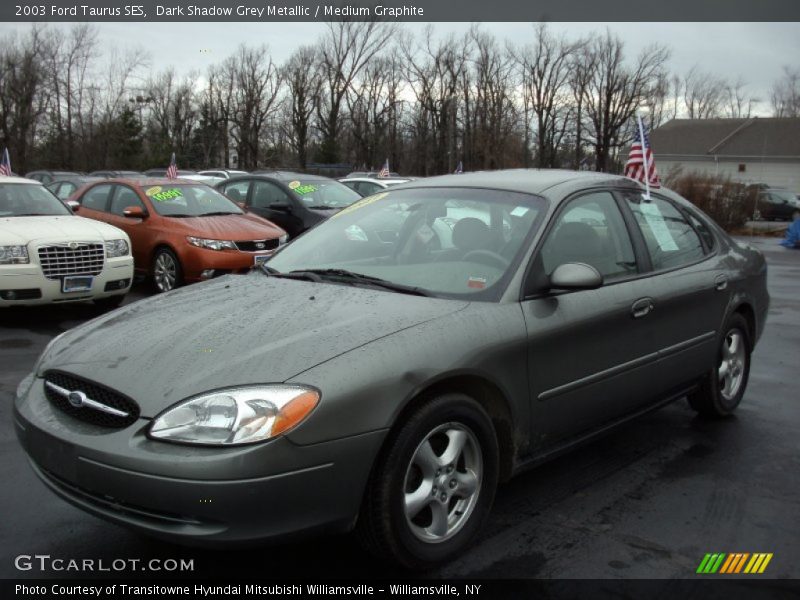 Dark Shadow Grey Metallic / Medium Graphite 2003 Ford Taurus SES