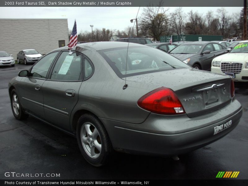 Dark Shadow Grey Metallic / Medium Graphite 2003 Ford Taurus SES