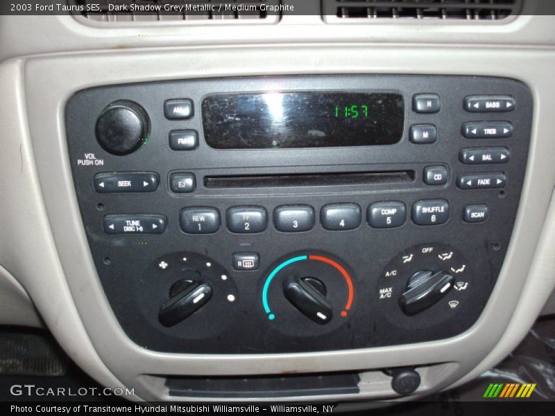 Dark Shadow Grey Metallic / Medium Graphite 2003 Ford Taurus SES