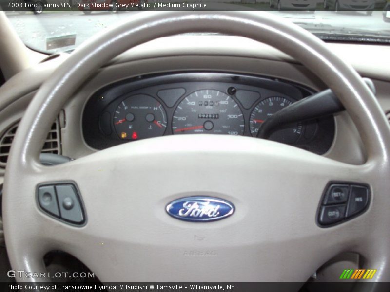 Dark Shadow Grey Metallic / Medium Graphite 2003 Ford Taurus SES