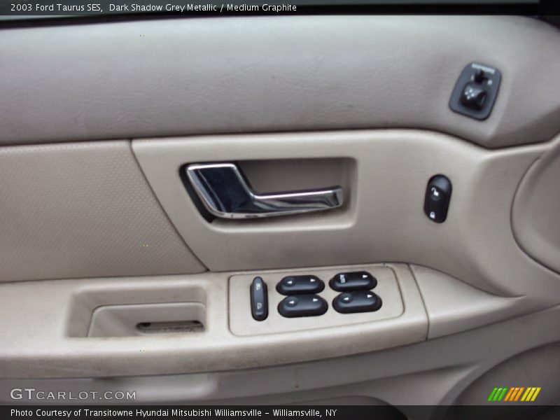 Dark Shadow Grey Metallic / Medium Graphite 2003 Ford Taurus SES