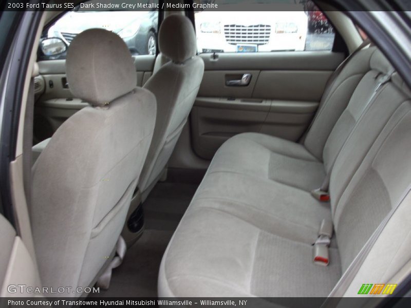 Dark Shadow Grey Metallic / Medium Graphite 2003 Ford Taurus SES