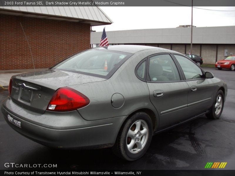 Dark Shadow Grey Metallic / Medium Graphite 2003 Ford Taurus SES