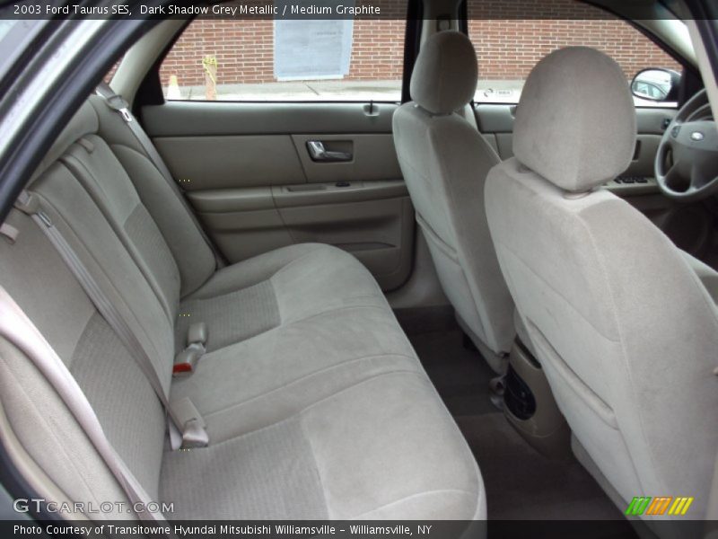 Dark Shadow Grey Metallic / Medium Graphite 2003 Ford Taurus SES