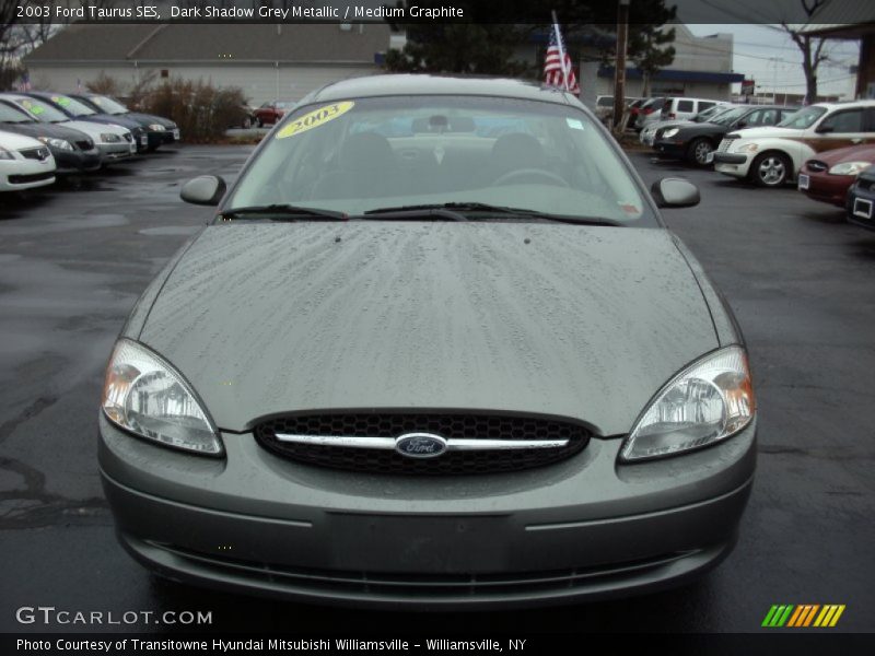 Dark Shadow Grey Metallic / Medium Graphite 2003 Ford Taurus SES
