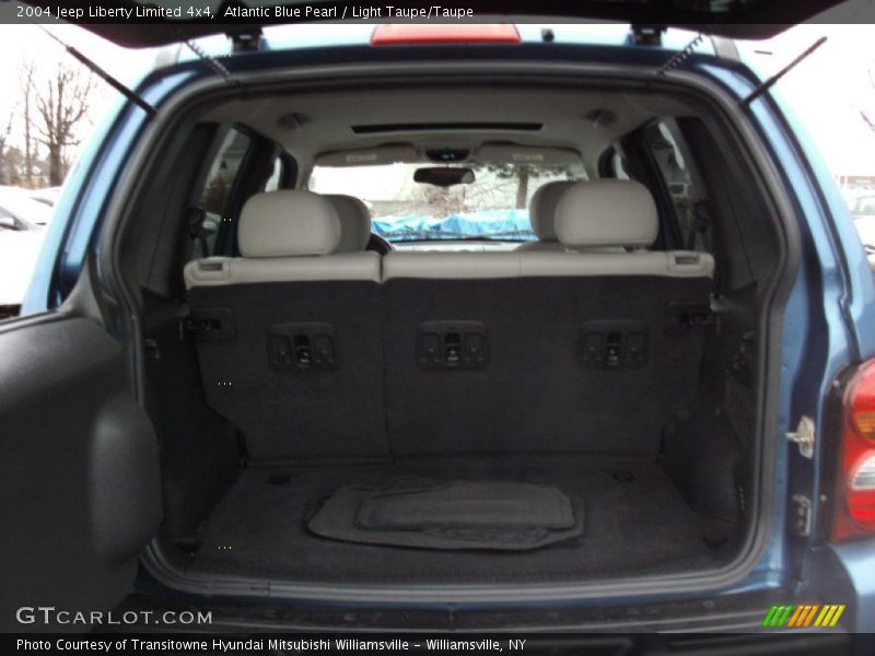 Atlantic Blue Pearl / Light Taupe/Taupe 2004 Jeep Liberty Limited 4x4