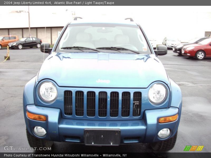 Atlantic Blue Pearl / Light Taupe/Taupe 2004 Jeep Liberty Limited 4x4