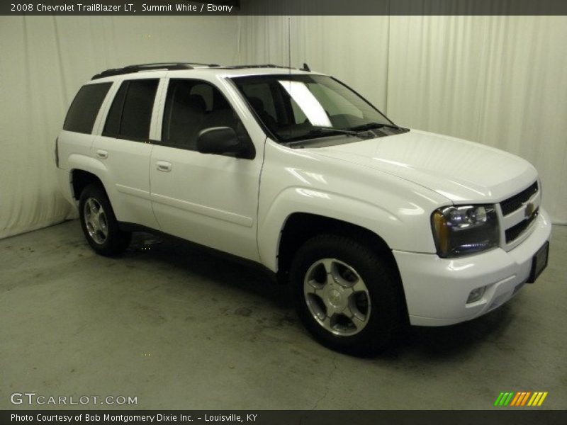 Summit White / Ebony 2008 Chevrolet TrailBlazer LT