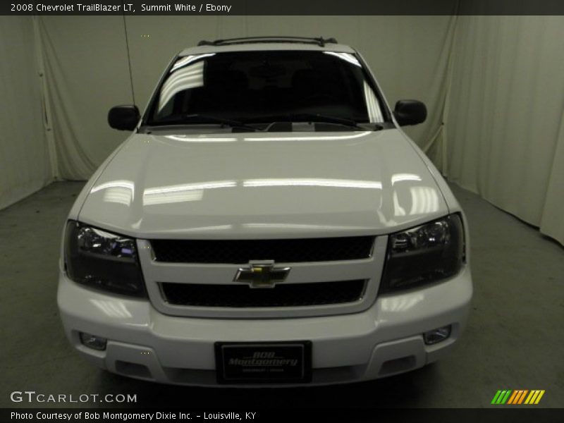 Summit White / Ebony 2008 Chevrolet TrailBlazer LT