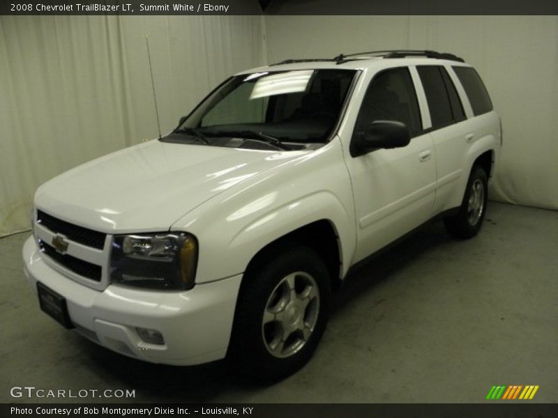 Summit White / Ebony 2008 Chevrolet TrailBlazer LT