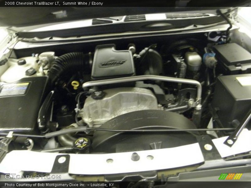 Summit White / Ebony 2008 Chevrolet TrailBlazer LT