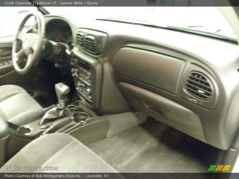 Summit White / Ebony 2008 Chevrolet TrailBlazer LT