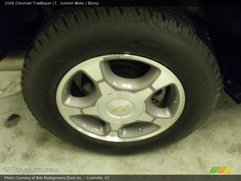 Summit White / Ebony 2008 Chevrolet TrailBlazer LT