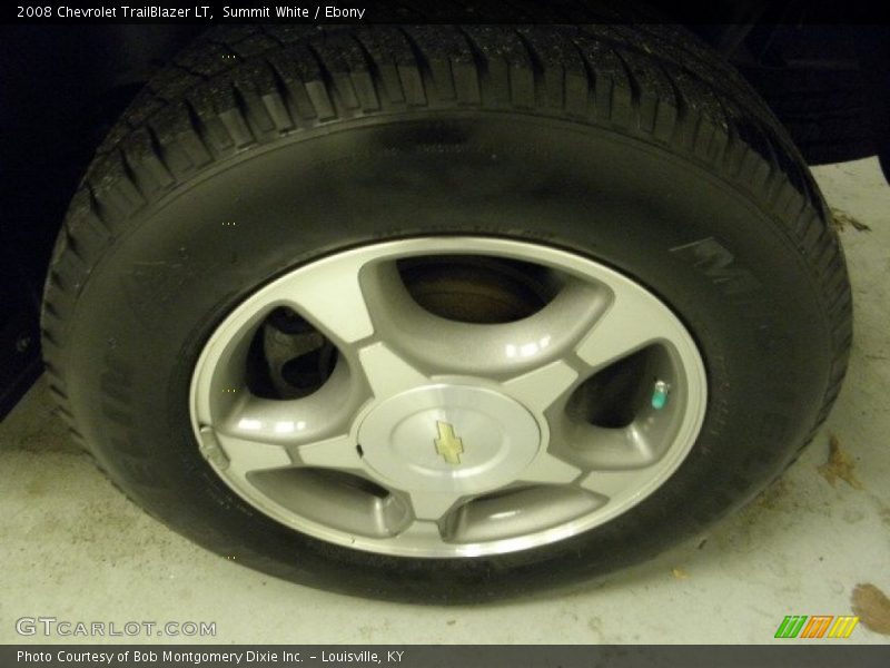 Summit White / Ebony 2008 Chevrolet TrailBlazer LT