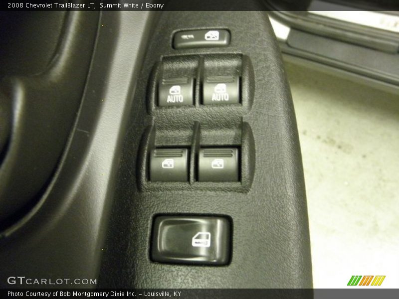 Summit White / Ebony 2008 Chevrolet TrailBlazer LT