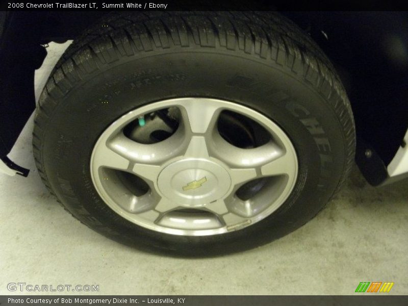 Summit White / Ebony 2008 Chevrolet TrailBlazer LT