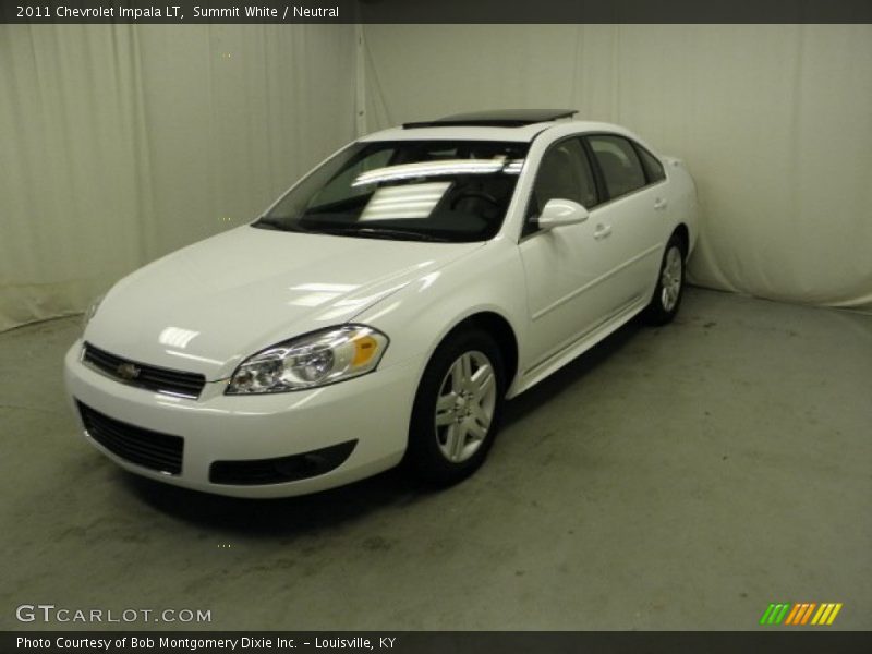 Summit White / Neutral 2011 Chevrolet Impala LT