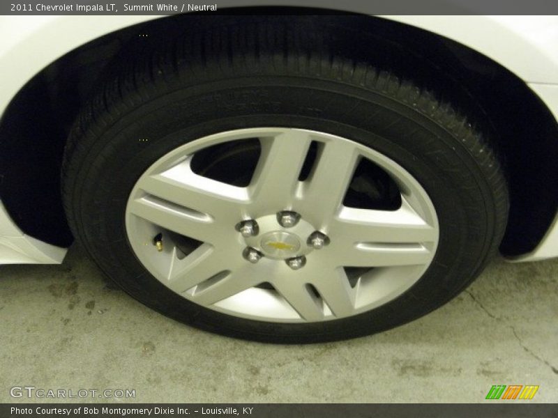 Summit White / Neutral 2011 Chevrolet Impala LT